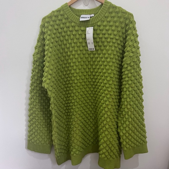 Teddy Popcorn Textured Knit Sweater - Picture 6 of 9
